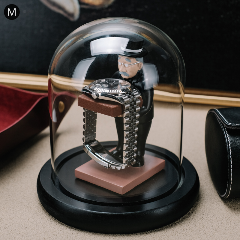 Jewelry Stand Watches - Table Vintage Watch Holder Organizer Case
