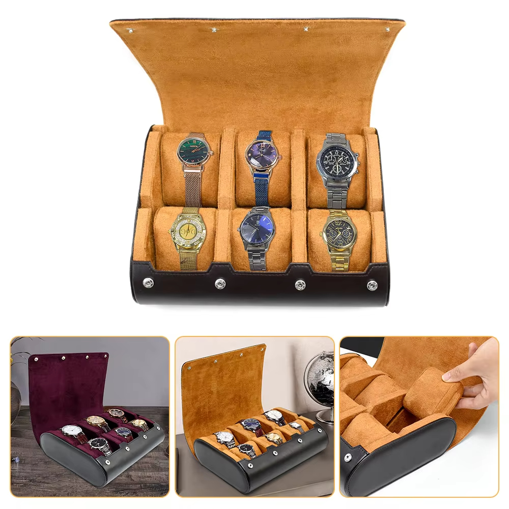 Jewelry Organizer Watches - Watch Travel Case for Men Women