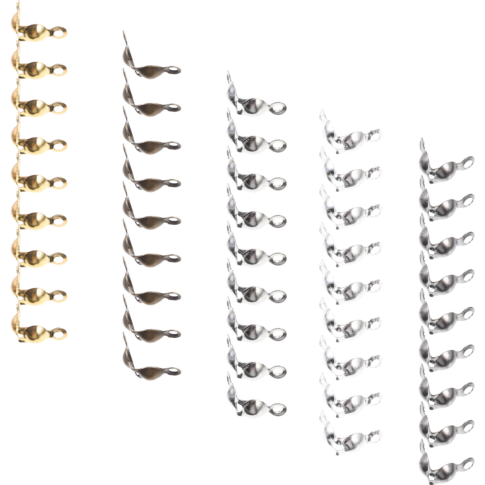 Jewelry Repair & Watches Photos - 1000Pcs Jewelry Making Clasps Metal Connectors