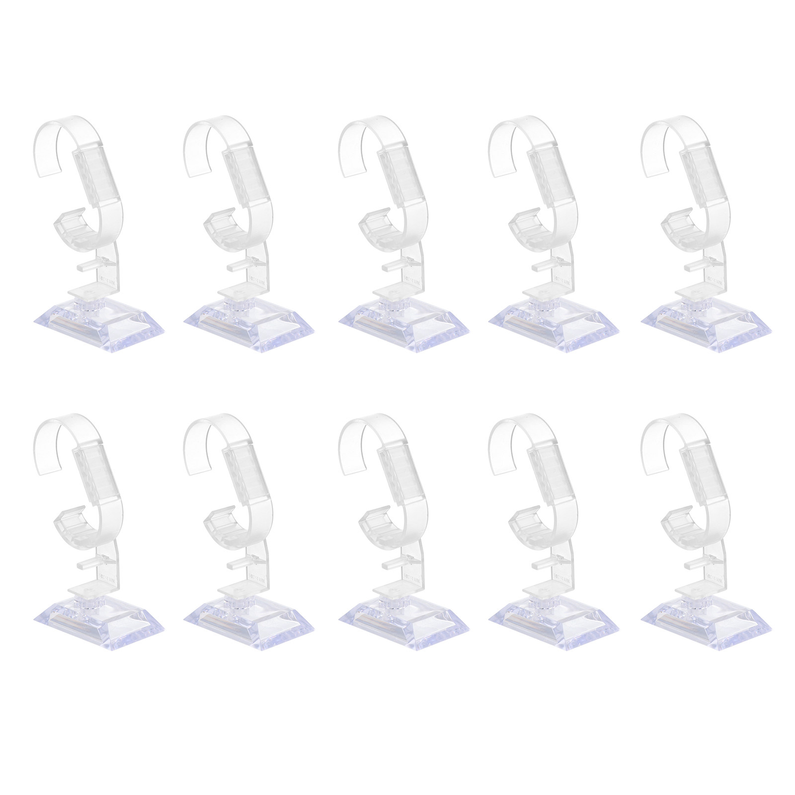 10Pcs Adjustable Plastic Watch - đánh giá và giá Jewelry Stand Watches