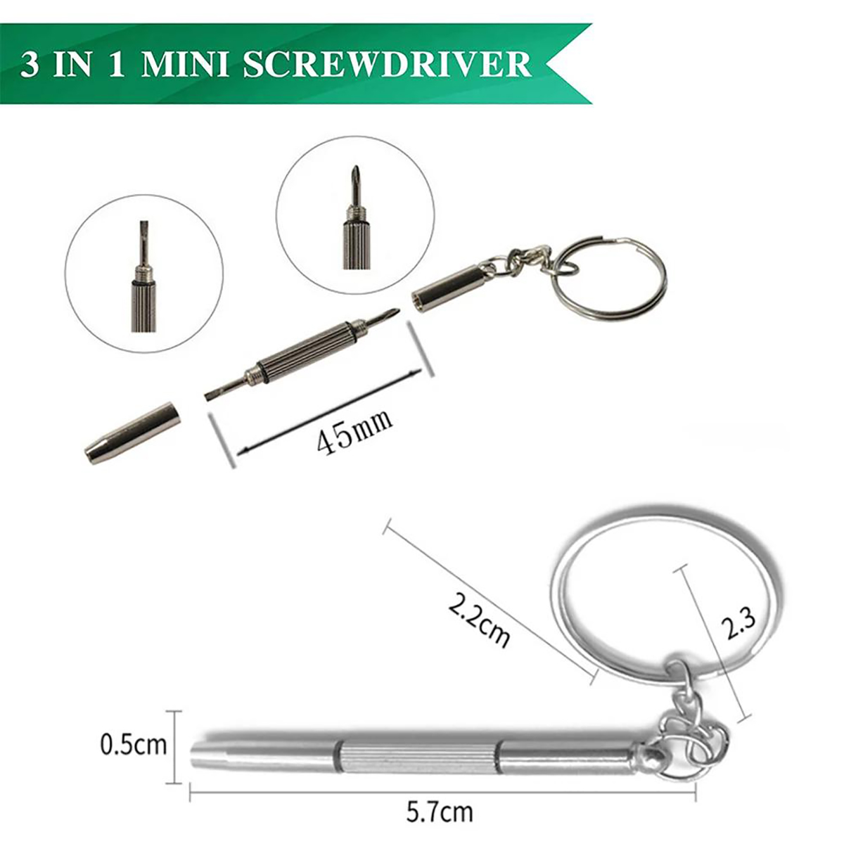 1/2PCS Precision 3 in1 Screwdr - đánh giá và giá Jewelry Repair & Watches Photos