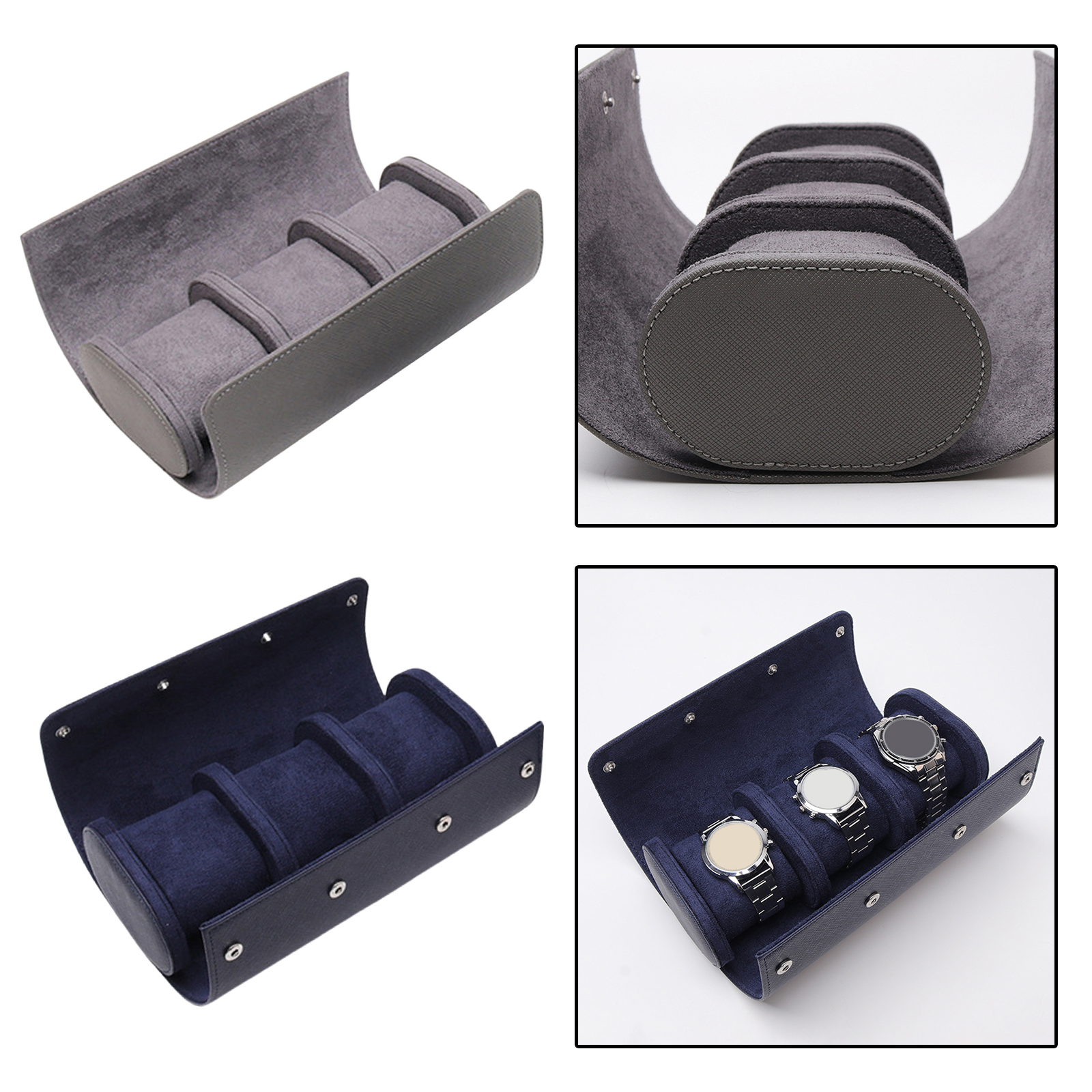 3 Slots Portable Watch Box Chi - đánh giá và giá Best Jewelry Watches