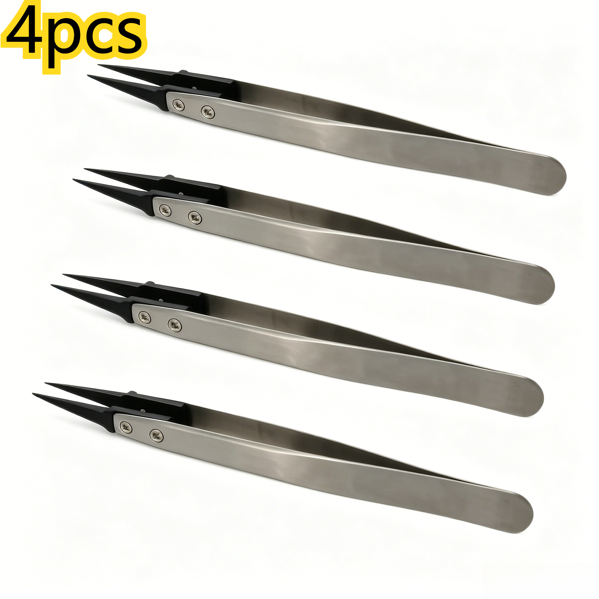 4PCS Anti-Static Tweezers Set, - đánh giá và giá Jewelry Repair & Watches Photos