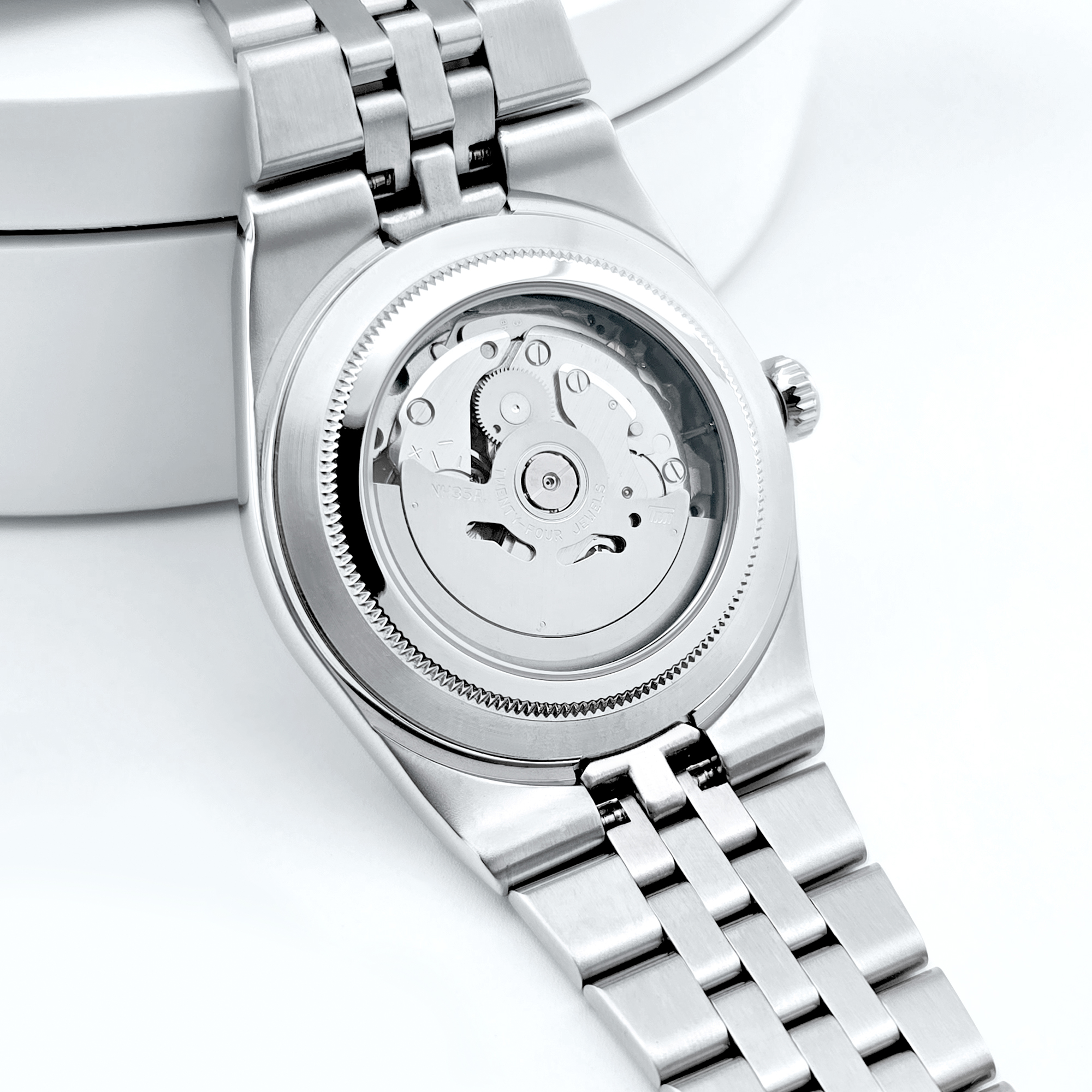 CUSTOM Logo Diy 40mm NH35 Mech - đánh giá và giá Jewellery Watch