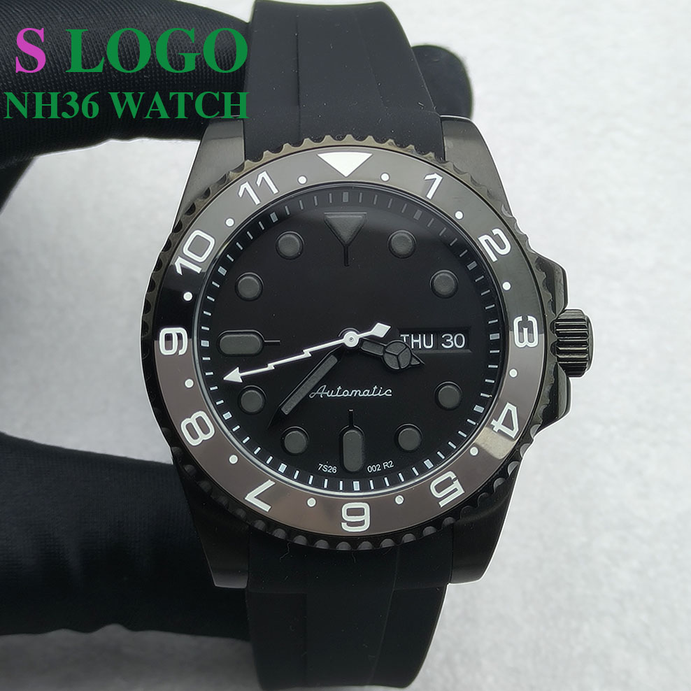 40MM NH36 Watch Black Men's St - đánh giá và giá Jewellery Watch