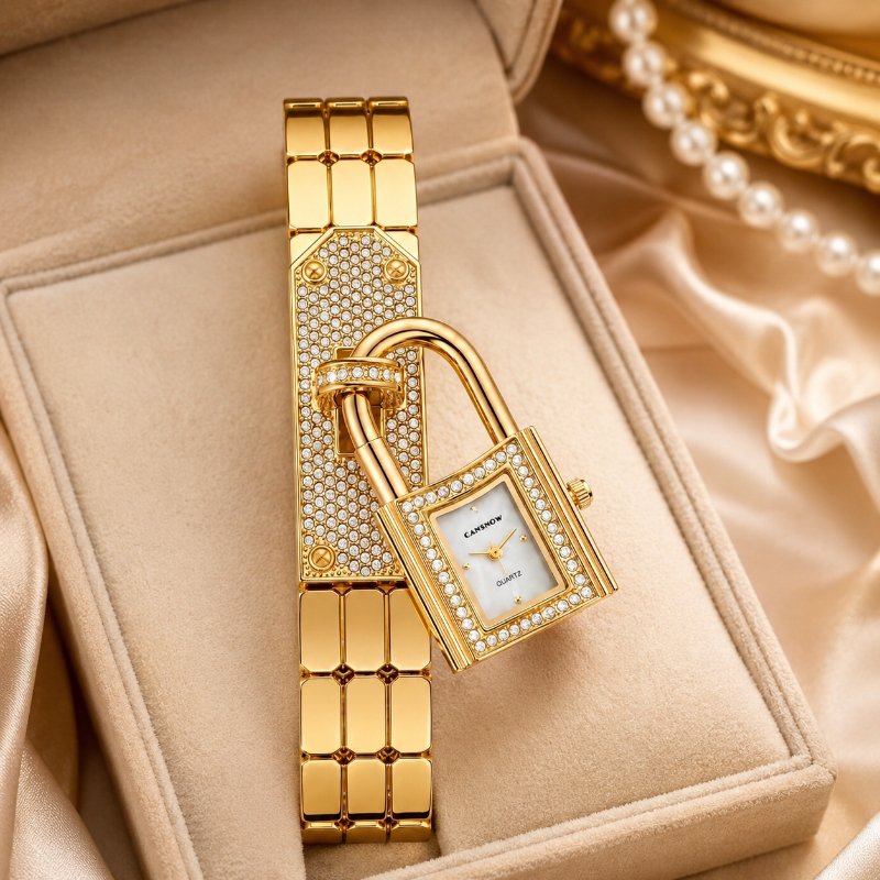 Unique Women's Lock Watch Luxu - đánh giá và giá Unique Jewelry Watches