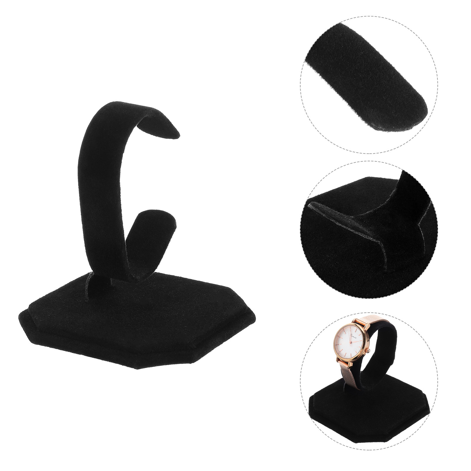 2Pcs Watch Display Rack Flanne - đánh giá và giá Jewelry Stand Watches