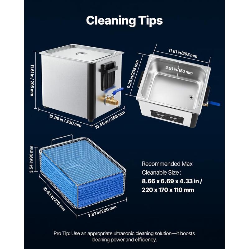 10L Ultrasonic Cavitation Devi - đánh giá và giá Jewelry And Watches Stores