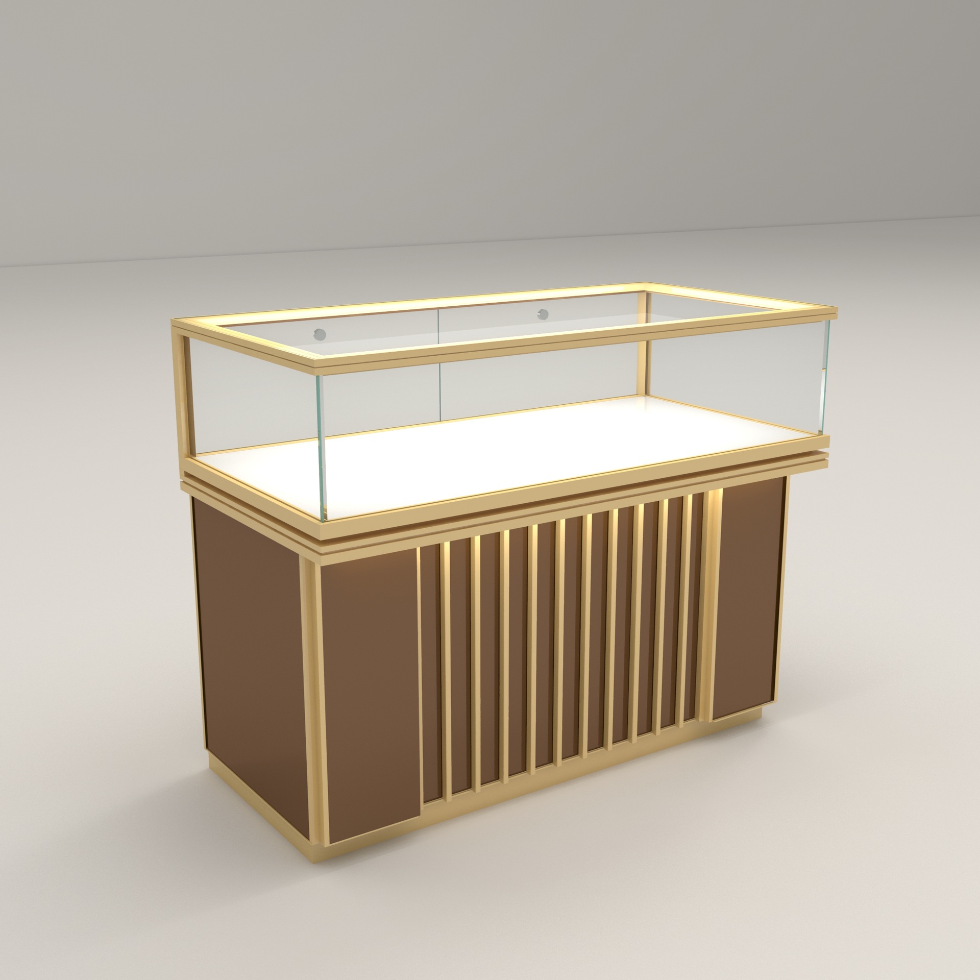 Glass jewelry display cabinet  - đánh giá và giá Jewelry And Watches Stores