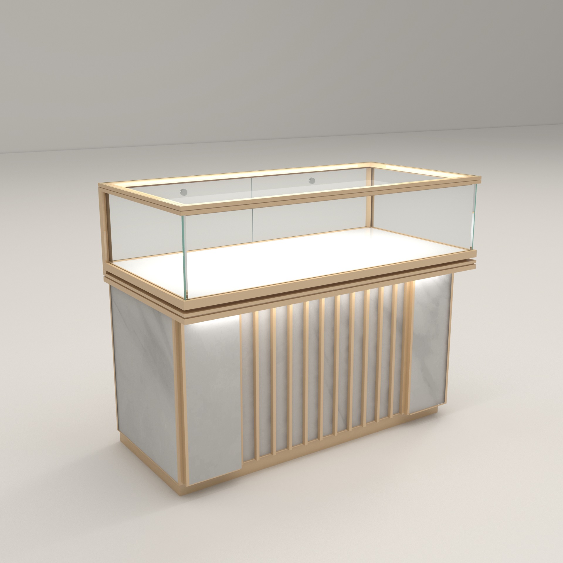 Glass jewelry display cabinet  - đánh giá và giá Jewelry And Watches Stores