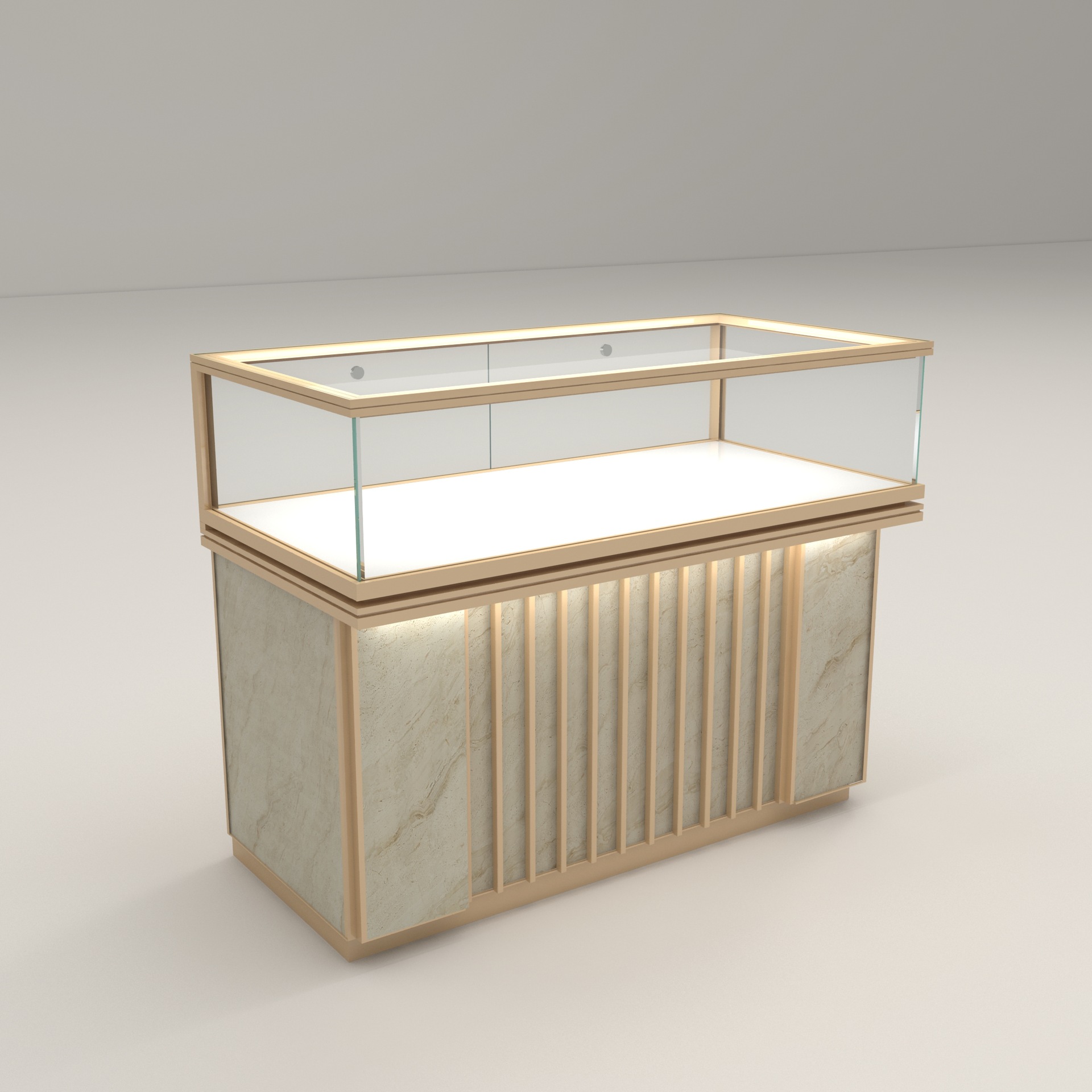 Glass jewelry display cabinet  - đánh giá và giá Jewelry And Watches Stores