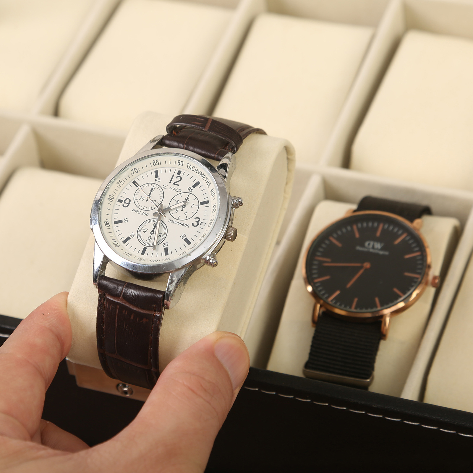 Watch Boxes 10 Girds Cases Sto - đánh giá và giá Best Jewelry Watches