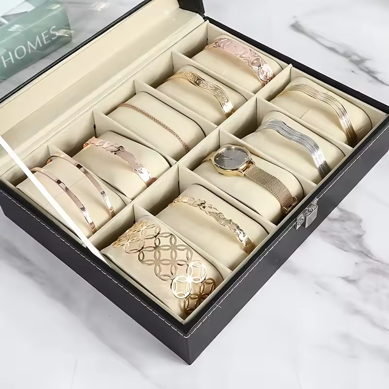 Watch Boxes 10 Girds Cases Sto - đánh giá và giá Best Jewelry Watches