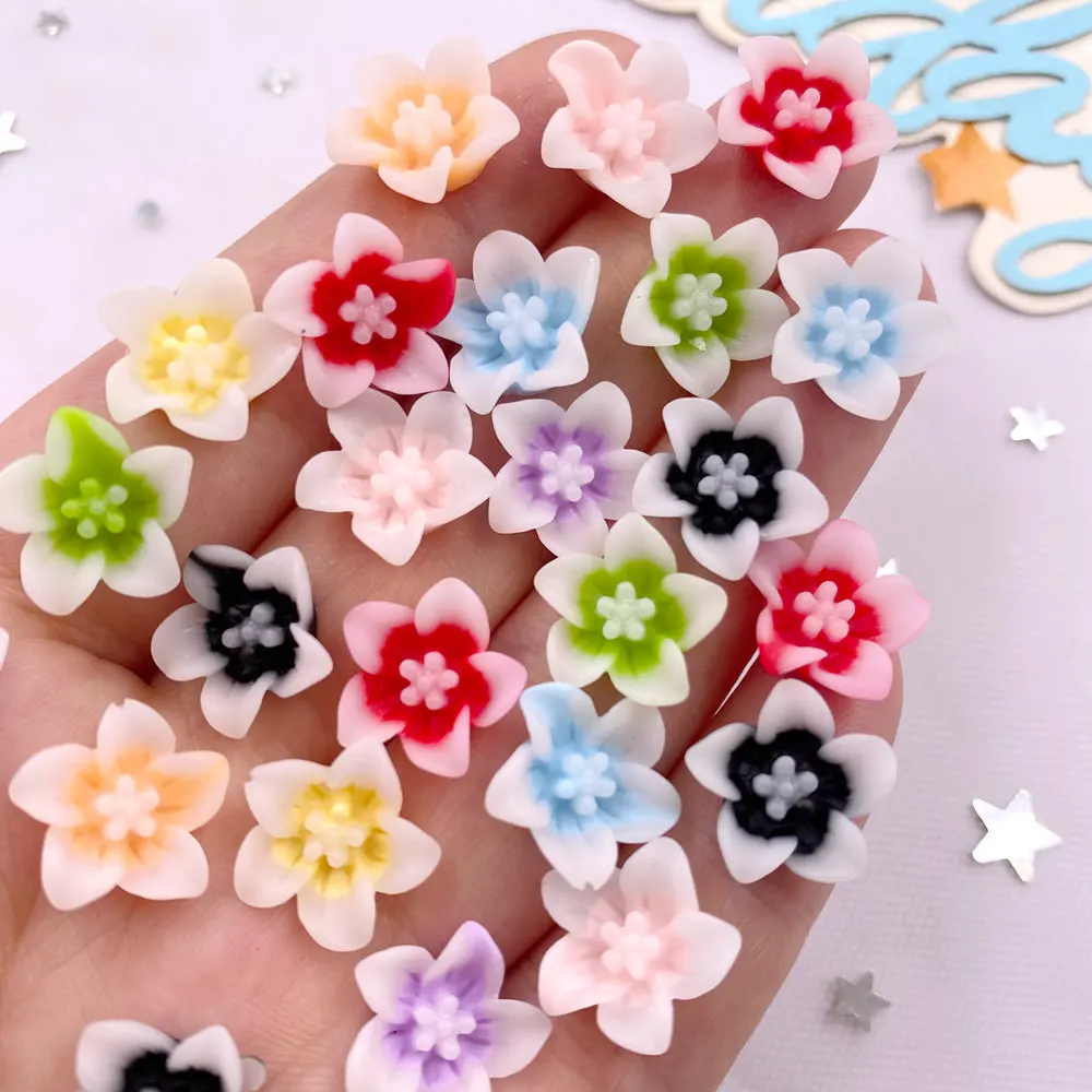 50pcs Resin 13mm Colorful 3D M - đánh giá và giá Paradise Jewelry & Watches Llc Miami Photos