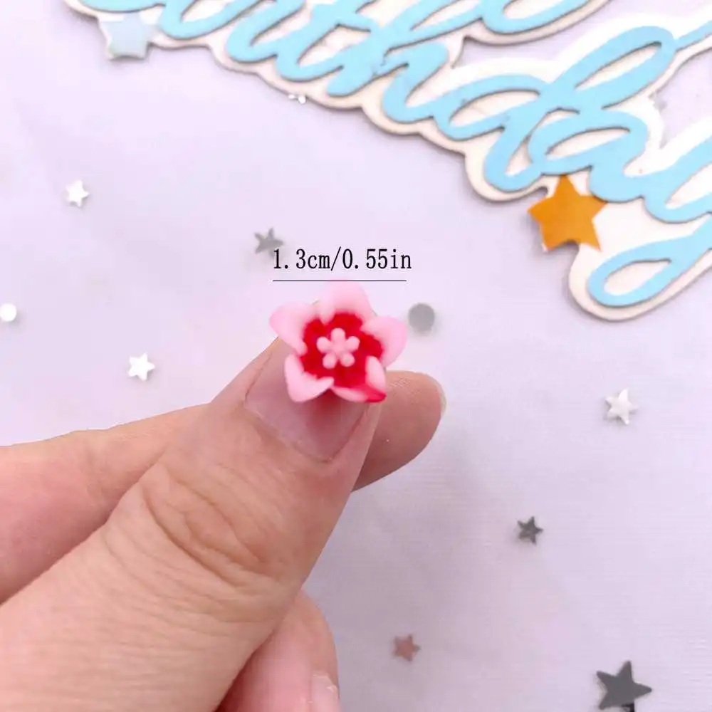 50pcs Resin 13mm Colorful 3D M - đánh giá và giá Paradise Jewelry & Watches Llc Miami Photos