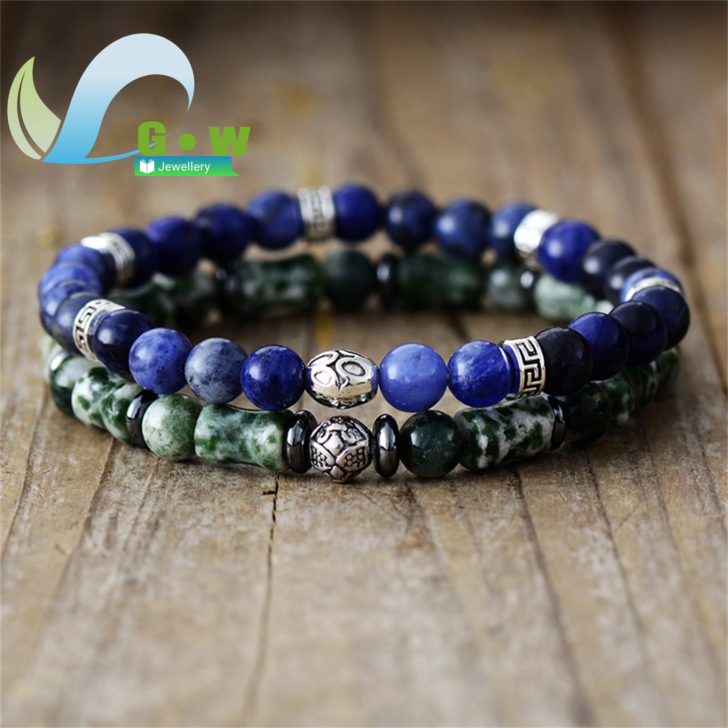 Handmade Beaded Bracelet Natur - đánh giá và giá Gemstone Bracelet Healing