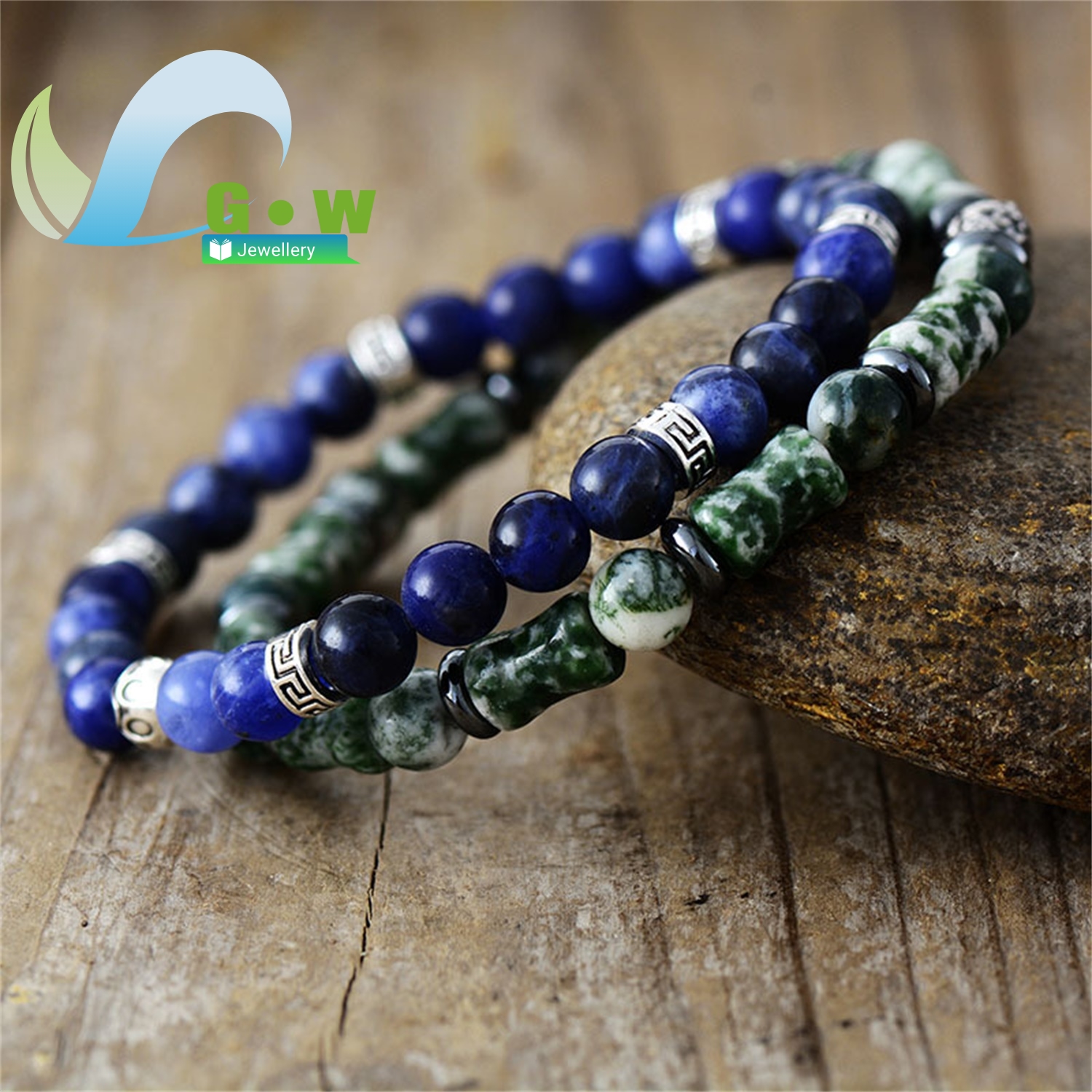 Handmade Beaded Bracelet Natur - đánh giá và giá Gemstone Bracelet Healing