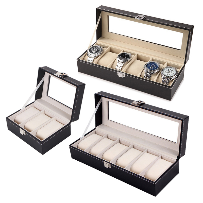 PU Leather Watch Box Organizer - đánh giá và giá Best Jewelry Watches