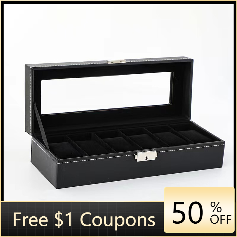 PU Leather Watch Box Organizer - đánh giá và giá Best Jewelry Watches