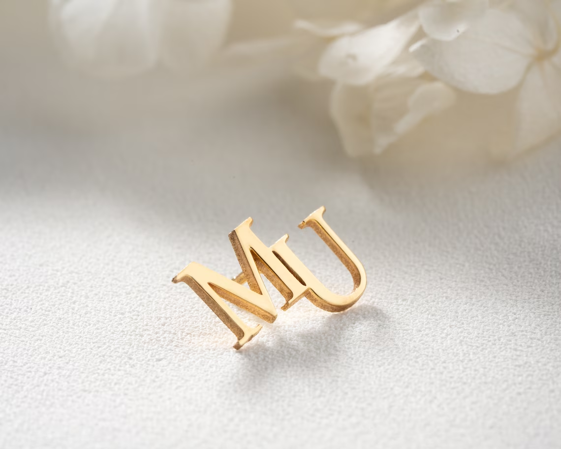 Personalized Initials Jacket L - đánh giá và giá Vintage Brooch Pin