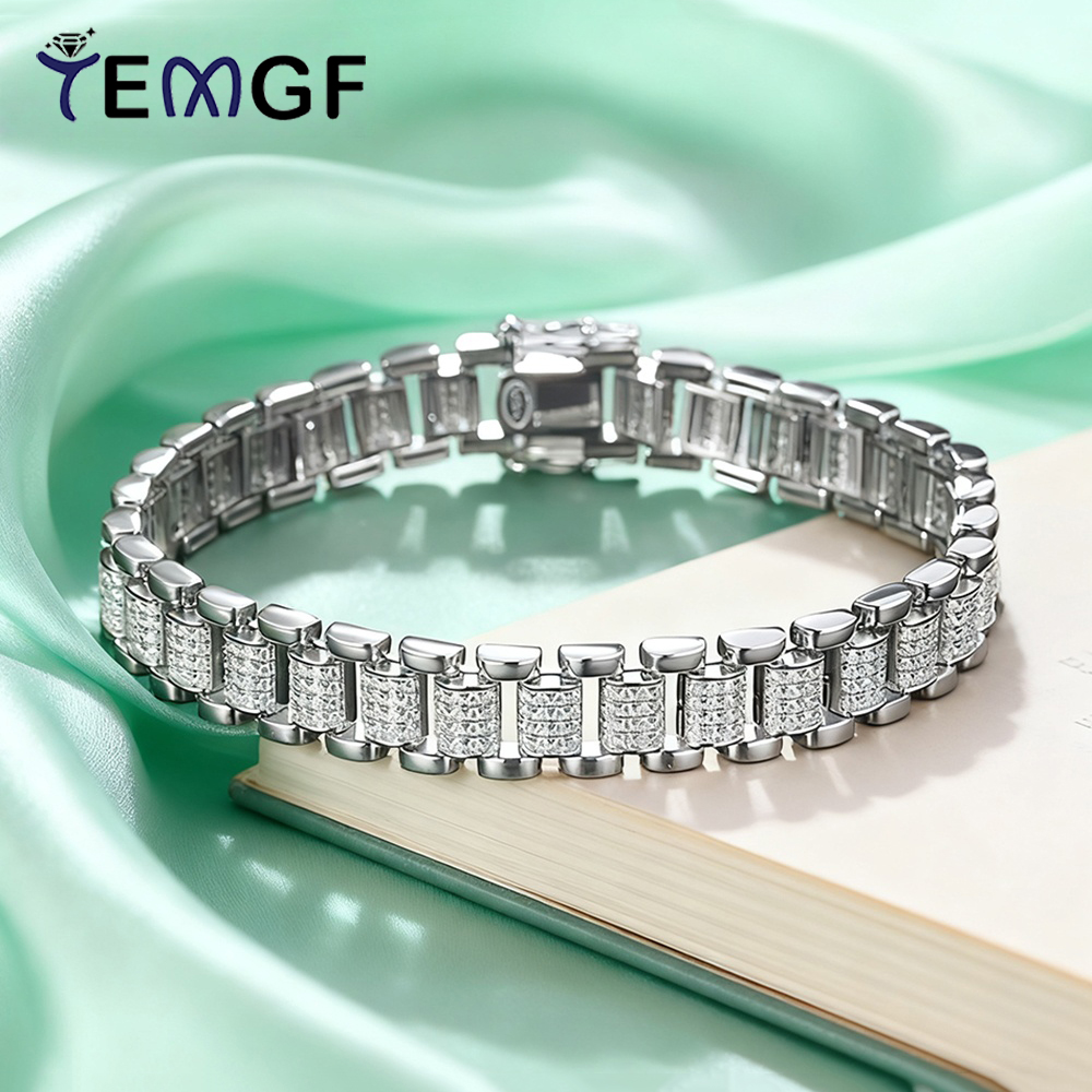 TEMGF Full Moissanite Bracelet - đánh giá và giá Unique Jewelry Watches