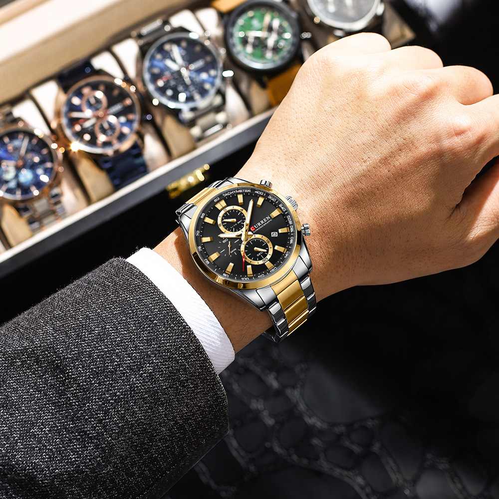 CURREN Casual Quartz Chrono Sp - đánh giá và giá Jewellery Watch