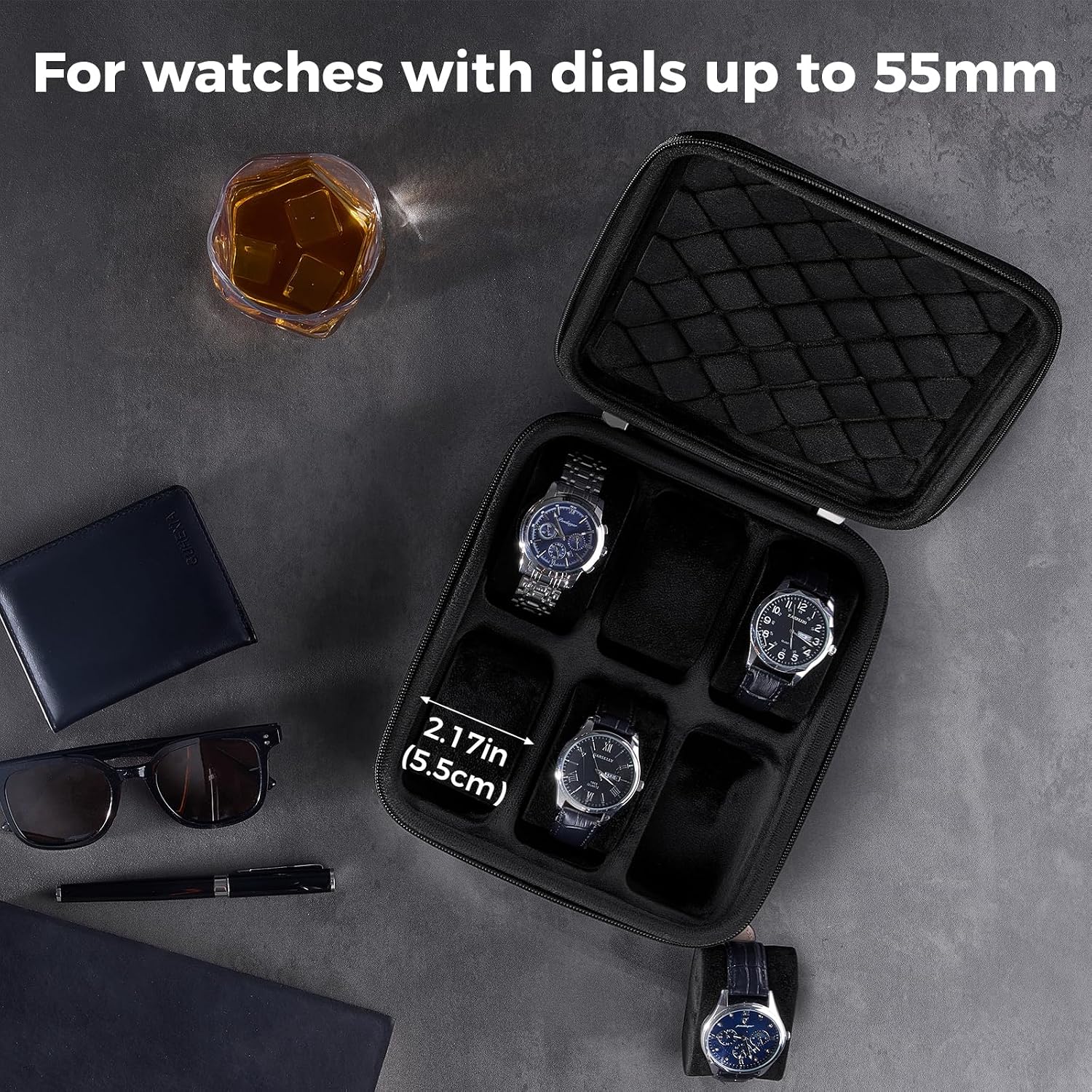 LUNEVA Store ProCase Travel Wa - đánh giá và giá Jewelry Store Mens Watches