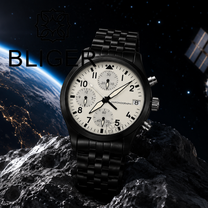 BLIGER Full Black Brushed 38mm - đánh giá và giá Jewellery Watch
