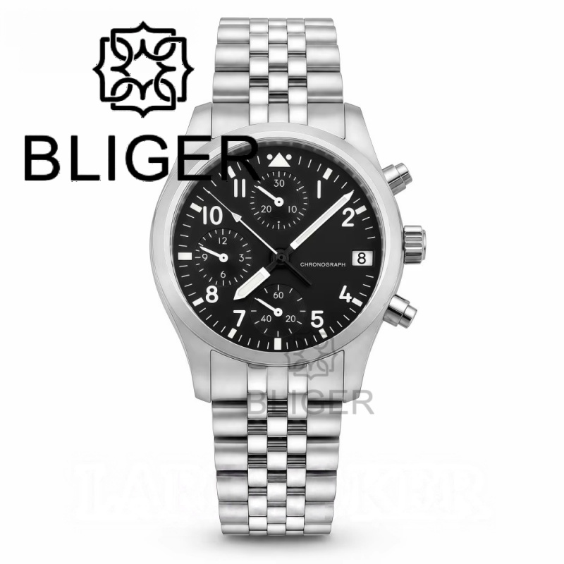 BLIGER Full Black Brushed 38mm - đánh giá và giá Jewellery Watch
