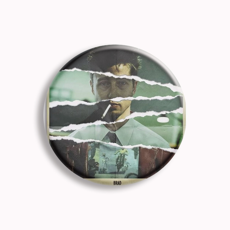 Retro Classic Movie Fight Club - đánh giá và giá Vintage Brooch Pin