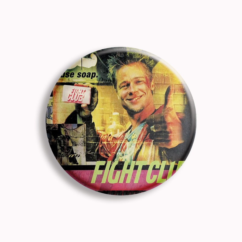 Retro Classic Movie Fight Club - đánh giá và giá Vintage Brooch Pin
