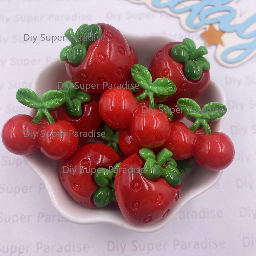 8PCS Resin Kawaii Colorful Red - đánh giá và giá Paradise Jewelry & Watches Llc Miami Photos