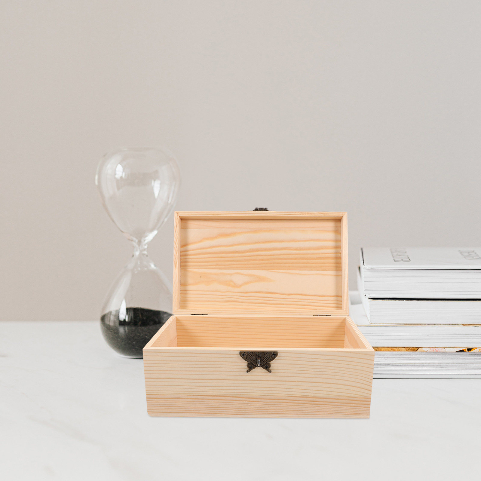 Wood Storage Box Large Wooden  - đánh giá và giá Jewelry Organizer Watches