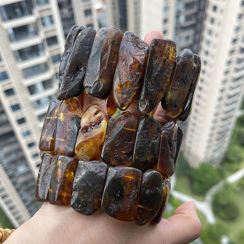 100% Real Amber Bracelet&Bangl - đánh giá và giá Gemstone Bracelet Healing