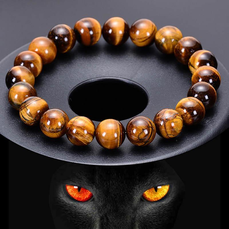 1pc Fashion Tiger Eye Bangles  - đánh giá và giá Gemstone Bracelet Healing