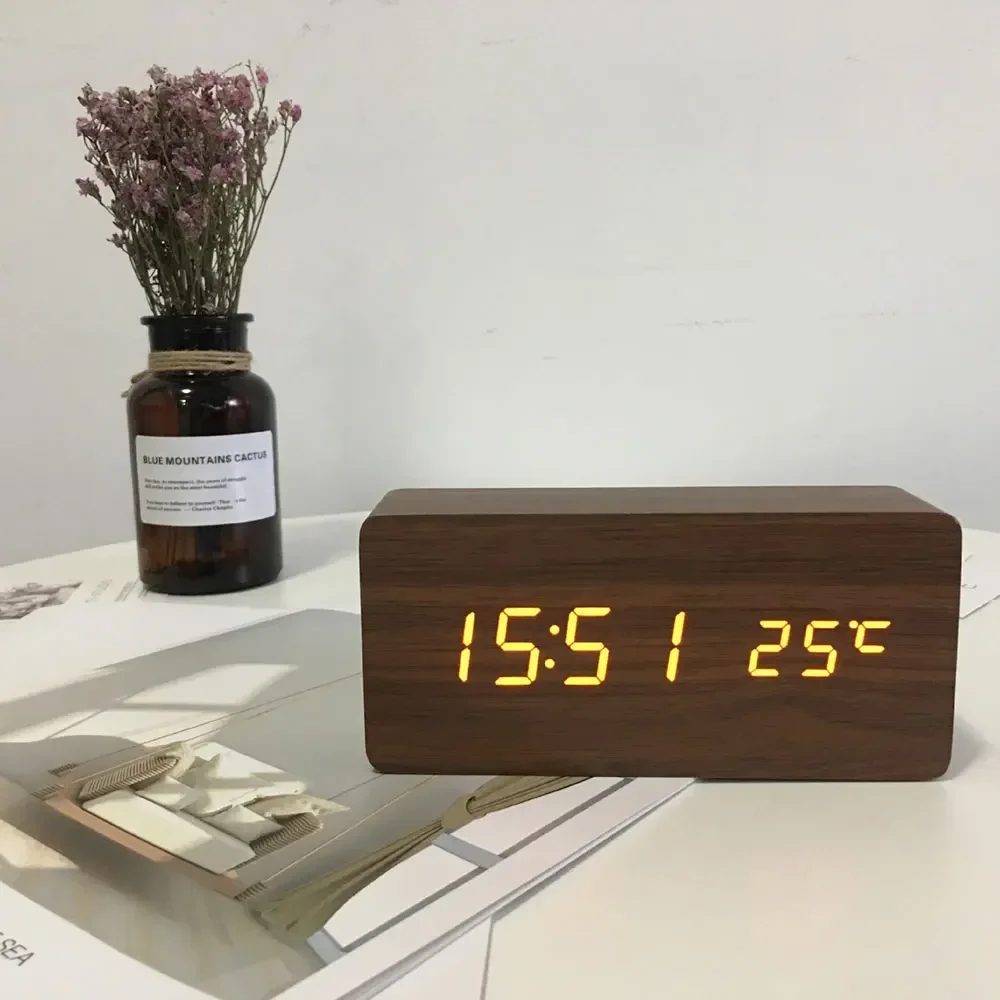 Wall Clock Wooden Electronic W - đánh giá và giá Moments Watches & Jewelry Burlington Reviews