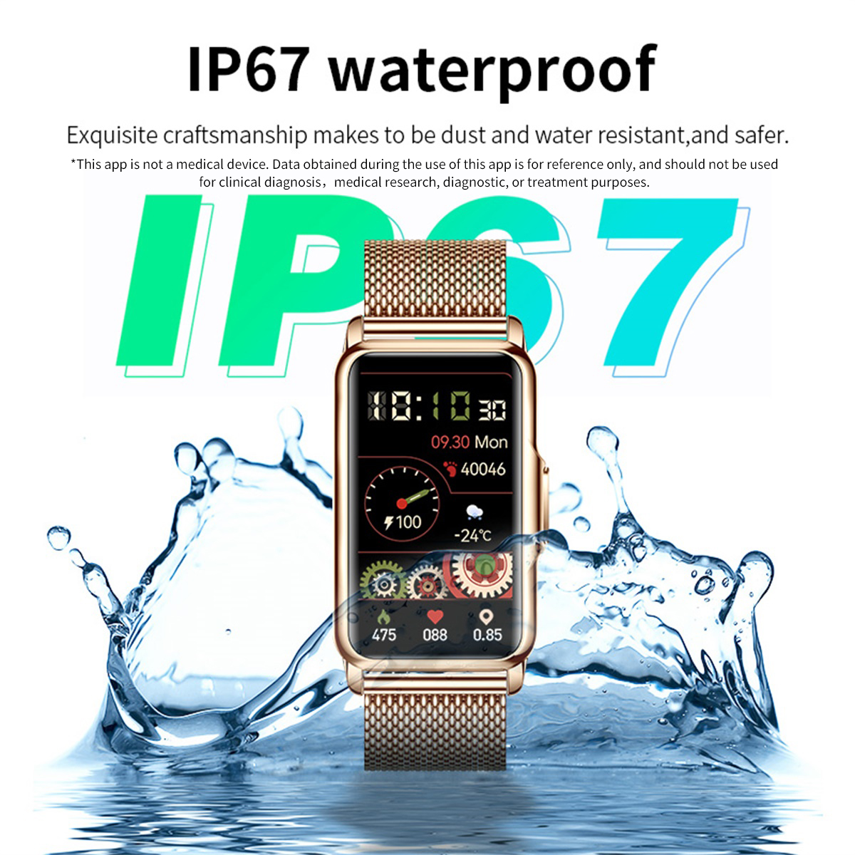 LIGE Smart Watch Men Women Fit - đánh giá và giá Jewellery Watch